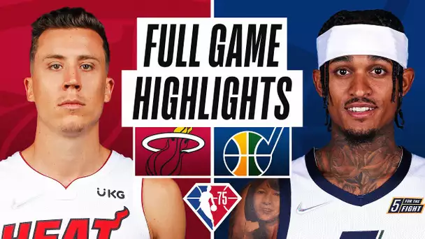 HEAT at JAZZ | FULL GAME HIGHLIGHTS | November 13, 2021