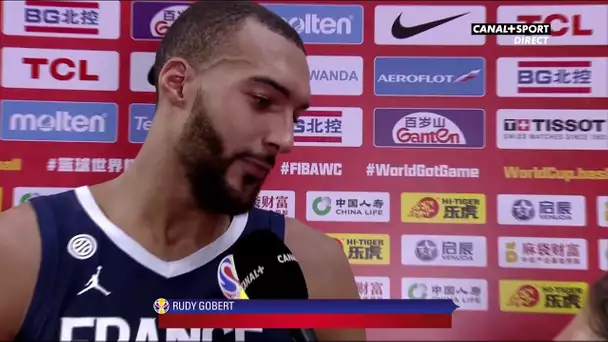 Rudy Gobert modeste malgré l'exploit