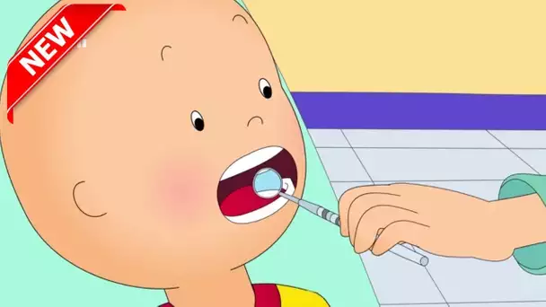 LIVE - Caillou en Français- Caillou chez le dentiste | dessin animé en entier -LIVE