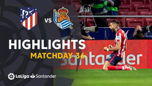 Resumen de Atlético de Madrid vs Real Sociedad (2-1)