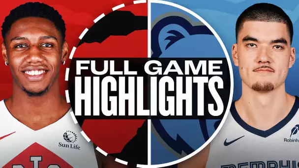 RAPTORS at GRIZZLIES | FULL GAME HIGHLIGHTS | December 26, 2024