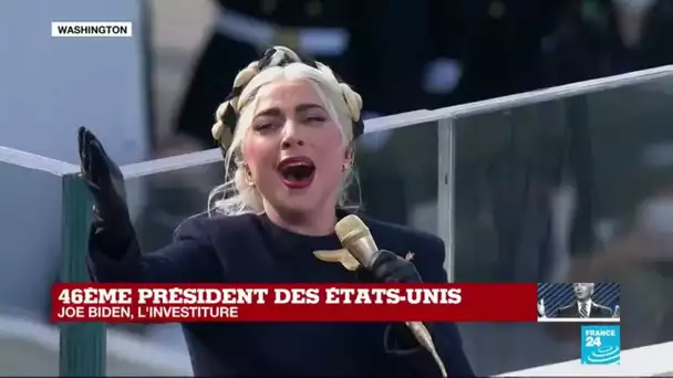 REPLAY - Investiture de Joe Biden : LADY GAGA chante l'hymne national américain