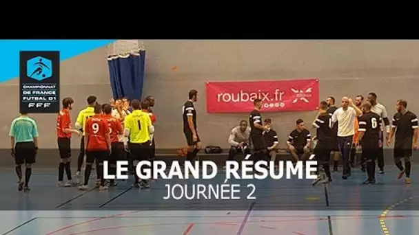 D1 Futsal, journée 2 : Le Grand Résumé