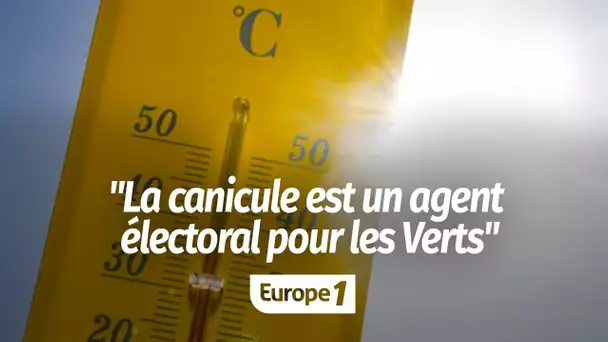 "La canicule est un agent électoral pour les Verts"