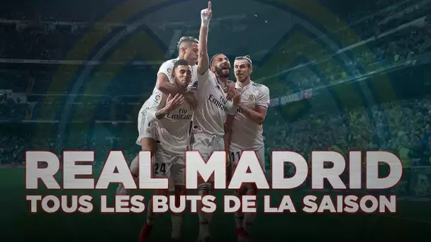 Liga : Les 63 buts du Real Madrid cette saison en championnat