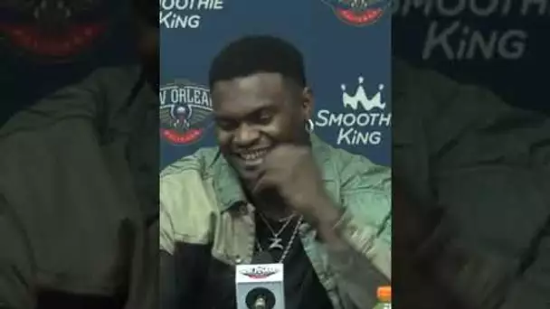 Zion's Response To Get MVP Chants In New Orleans | #Shorts