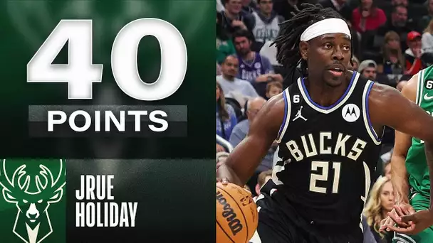 Jrue Holiday's SEASON-HIGH 40-PT Performance in Bucks OT W | February 14, 2023