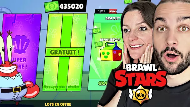 ON DÉCOUVRE LA MISE A JOUR BOB L'EPONGE SUR BRAWL STARS !