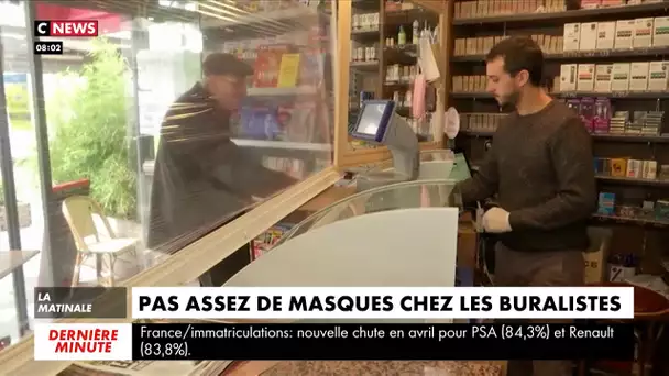 La demande de masques explose chez les buralistes