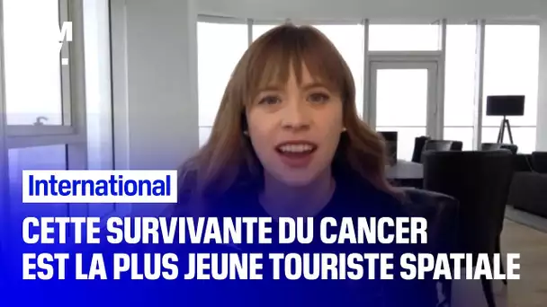 À 29 ans, cette survivante du cancer est la plus jeune touriste spatiale