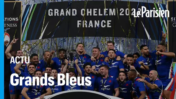 Tournoi des Six Nations : les Bleus s’offrent ce Grand Chelem tant attendu