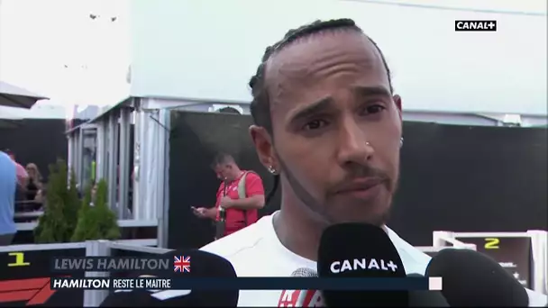 Hamilton : "J'ai du éviter une collision"