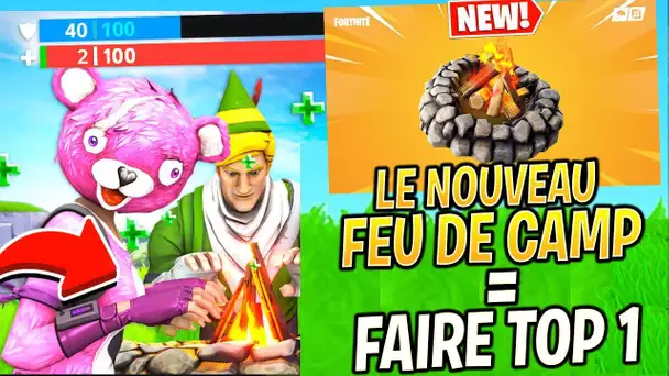 LE *NOUVEAU* FEU DE CAMP PERMET DE FAIRE TOP 1 PLUS FACILEMENT !! PATCH 7.30 Fortnite Saison 7