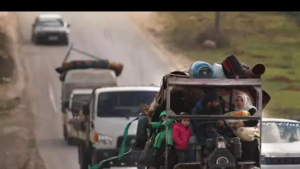 Syrie : Témoignage des habitants qui fuient Maaret al-Noomane