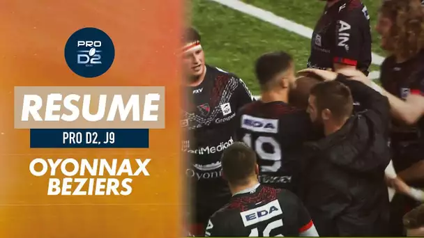 Le résumé d'Oyonnax / Béziers - Pro D2 (J9)