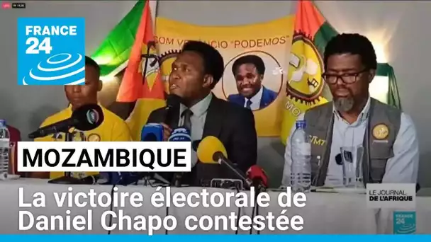 Mozambique : la victoire électorale de Daniel Chapo contestée • FRANCE 24