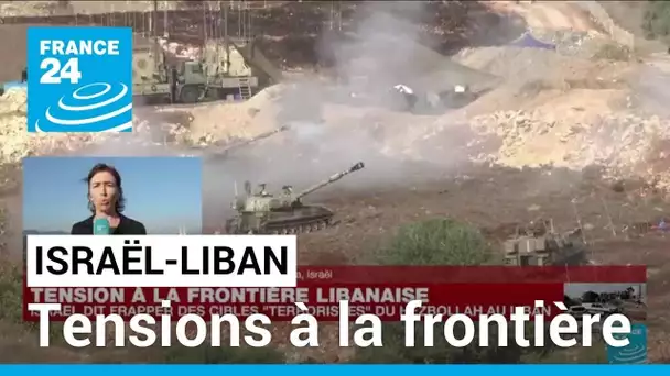 Frontière libanaise : Israël dit frapper des cibles "terroristes" du Hezbollah • FRANCE 24