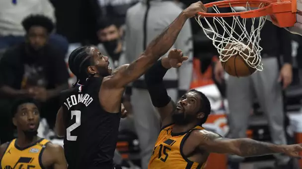 Kawhi POSTERIZES Jazz With MONSTER DUNK! 😲