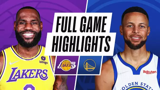 LAKERS at WARRIORS | NBA PRESEASON FULL GAME HIGHLIGHTS | October 8, 2021