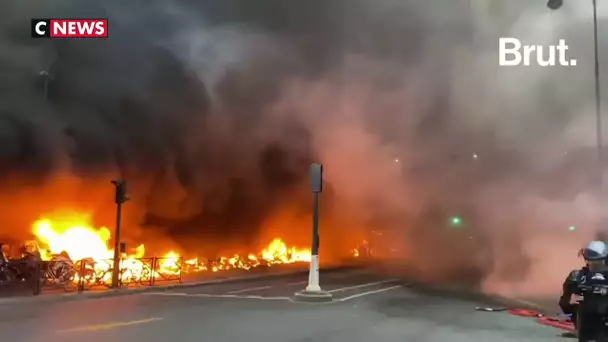 Violents incendies en marge d'un concert de Fally Ipupa à Paris, la Gare de Lyon évacuée