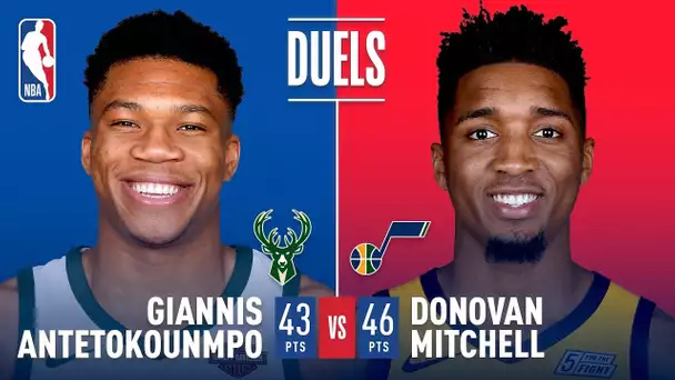 Giannis Antetokounmpo & Donovan Mitchell ELECTRIFY The Crowd In Utah | March 2, 2019