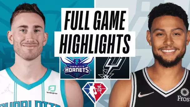 HORNETS at SPURS | FULL GAME HIGHLIGHTS | December 15, 2021