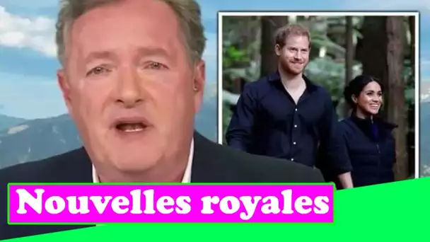 Piers Morgan exhorte la reine à retirer les titres royaux du «Prince Poison» et de la «Princesse Pin