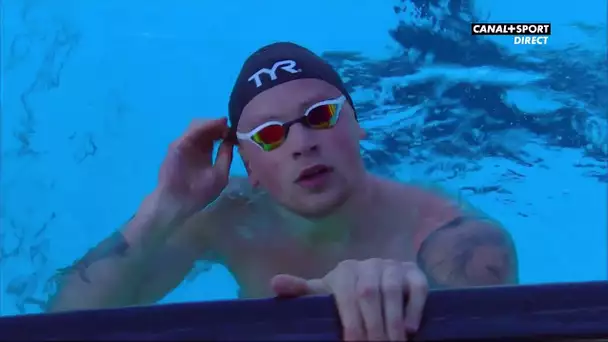 Victoire d'Adam Peaty sur 50M brasse