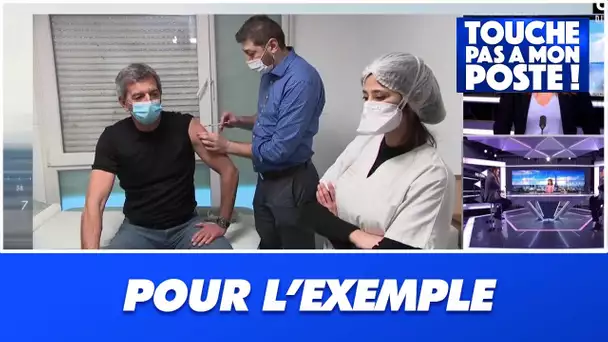 Ces personnalités qui se font vacciner en direct à la télévision : Michel Cymes, Jean-Michel Cohen..