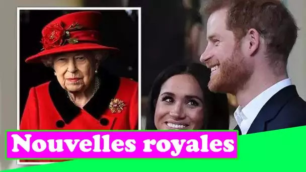 La reine est "coincée" alors qu'elle est avertie que la suppression des titres royaux de Harry et Me