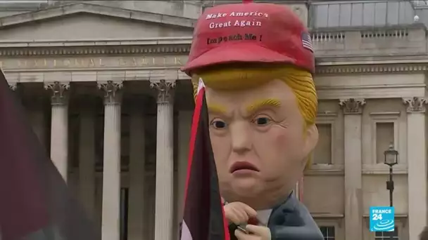 Grand rassemblement anti-Trump à Londres