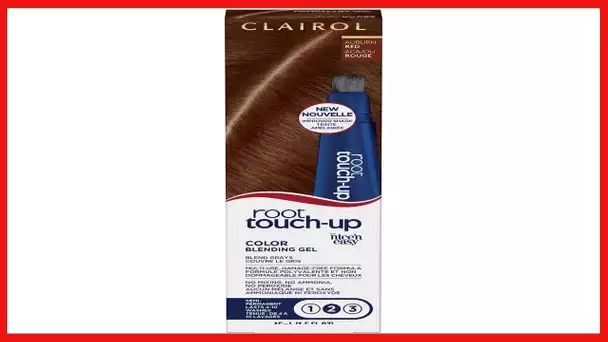 Clairol Root Touch-Up Semi-Permanent Hair Color Blending Gel, 5R Auburn Red, Pack of 1