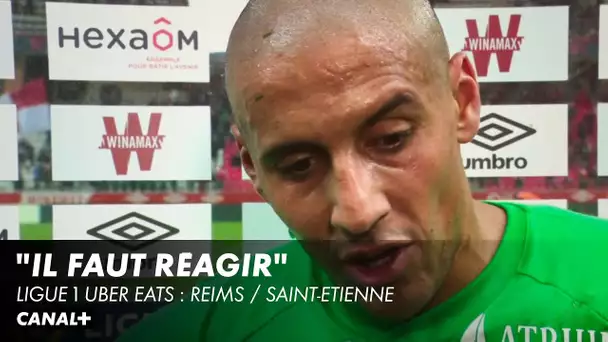 La réaction de Khazri après la défaite stéphanoise (2-0) - Ligue 1 Uber Eats