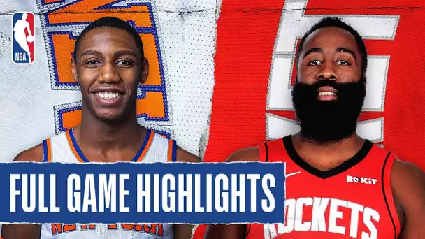 KNICKS at ROCKETS | FULL GAME HIGHLIGHTS | February 24, 2020