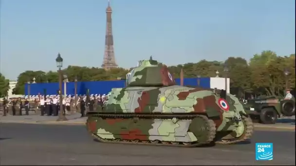 France - fête du 14 juillet : derniers préparatifs avant une cérémonie en format réduit