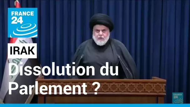 En Irak, le leader chiite Moqtada al-Sadr réclame la dissolution du Parlement • FRANCE 24