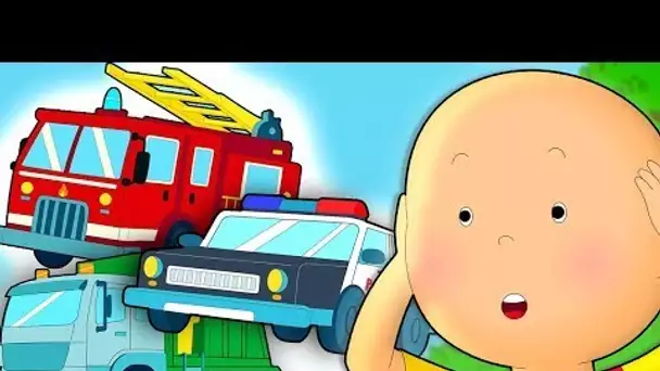 Caillou et les Véhicules | Caillou | Les dessins animés pour enfants | WildBrain pour les enfants