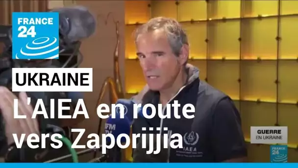 Ukraine : la délégation de l'AIEA a quitté Kiev, direction la centrale nucléaire de Zaporijjia