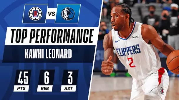 Kawhi Leonard GOES OFF to Lead LAC In Game 6 Road Victory! 🖐️