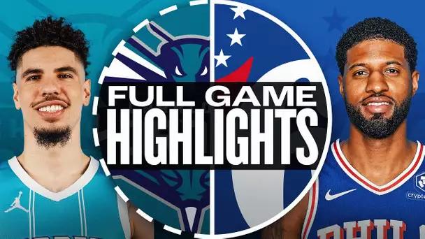 HORNETS at 76ERS | FULL GAME HIGHLIGHTS | November 10, 2024