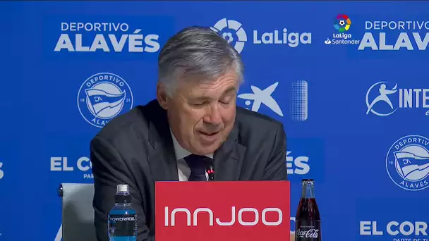 Rueda de prensa Deportivo Alavés vs Real Madrid