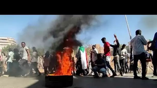 Soudan : tirs de gaz lacrymogènes contre des manifestants à Khartoum