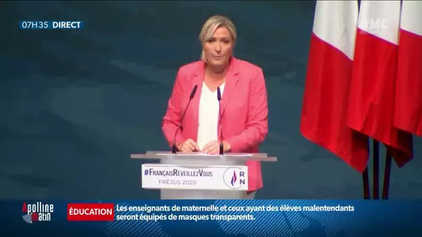 La sécurité à l'origine d'une passe d'armes entre Marine Le Pen et Éric Dupond-Morett