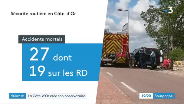 Retour à 90 km/h en Côte-d’Or : le Département crée un Observatoire de la sécurité routière