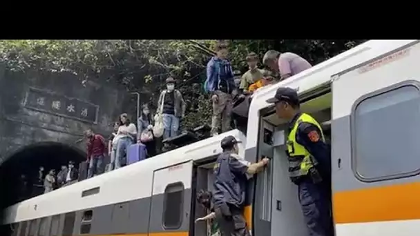 Taïwan : le pire accident ferroviaire depuis des décennies