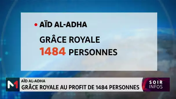 Aïd Al Adha: Grâce Royale au profit de 1484 personnes