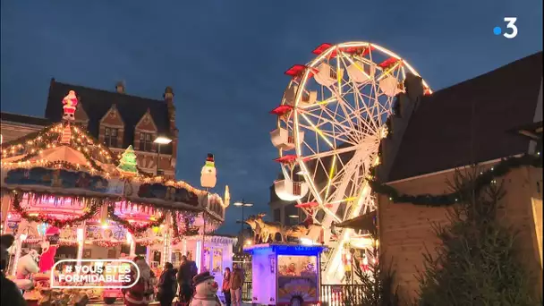 Promenons-nous dans le  marché de Noel de Béthune