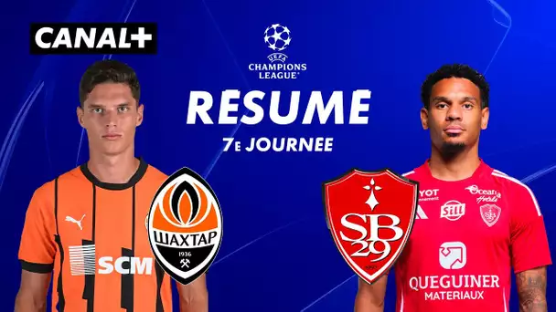 Le résumé de Shakhtar / Brest - Ligue des champions 2024-25 (J7)