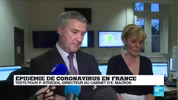 Coronavirus en France : tests pour Patrick Strzoda, directeur de cabinet d'Emmanuel Macron