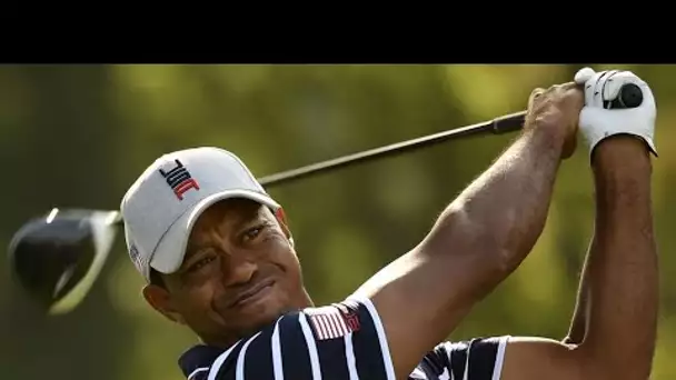 La star du golf Tiger Woods hospitalisé après un accident de la route